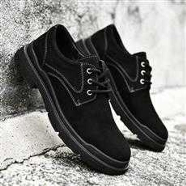 

tangzuo r027 low leather shoes, 38-45, black and brown