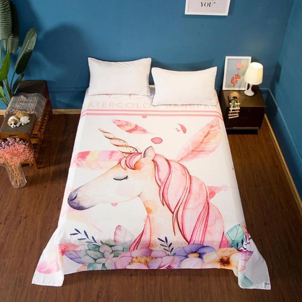 

bedding sets 3d hd digital printing children's animation pattern bed sheet fitted for kids/baby/children/boy/girl 200x240cm