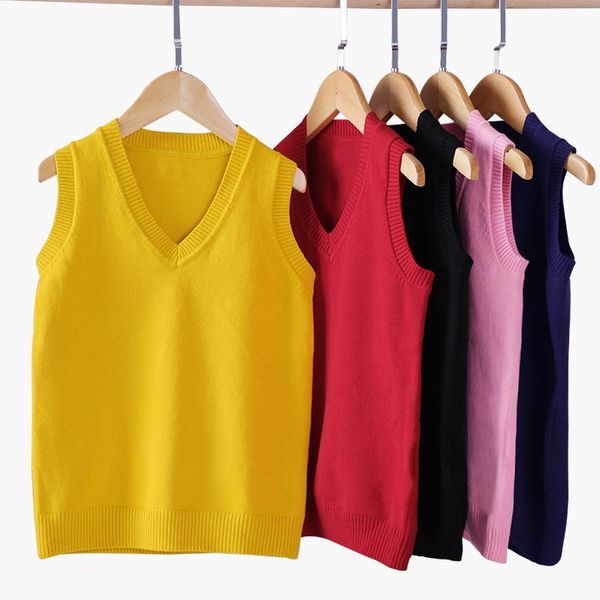 

cardigan 4-15year children knitted vest v-neck cotton waistcoat boy's clothes outerwear children's clothing for boy kids, Blue