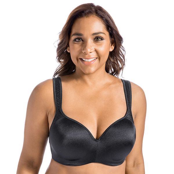 

women's underwire bra balconette seamless lightly padded contour bra y19070201, Red;black