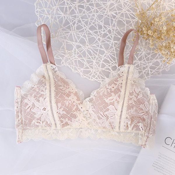 

bras bra for women push up lace comfortable solid color bralette seamless thin female underwear, Red;black