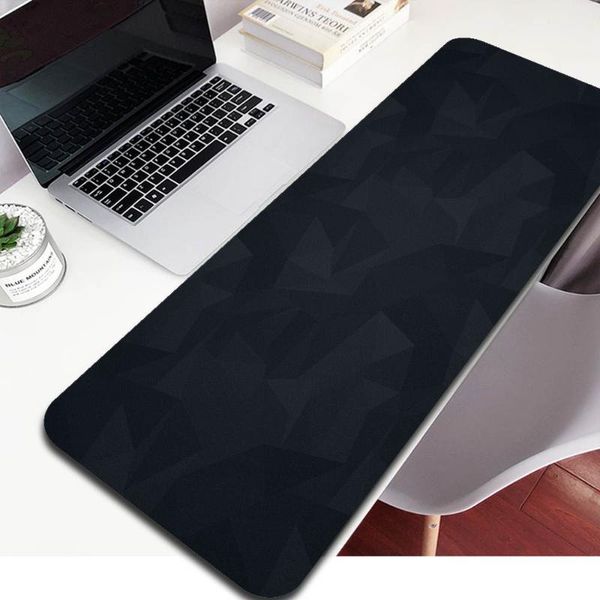 

mouse pads & wrist rests personalized black design mousepad xxl 90x40cm gamer lappc keyboard mat office desk gaming accessories desktop