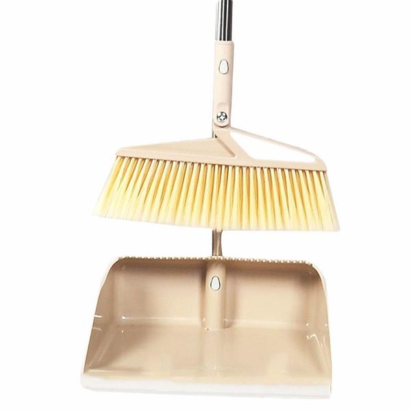 

home cleaning tools portable windproof broom with dustpan set home clean adjustable large capacity detachable sweeping tool