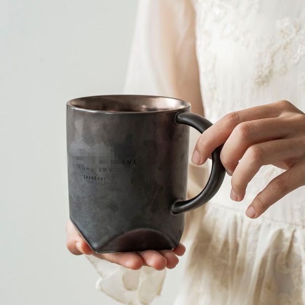 

mugs creative coffee mug with gift box spoon and gold