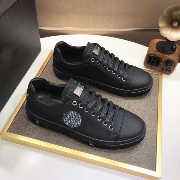 

prad 2021 luxury mens fashion whiteplatform designer shoes genuine leather sneaker flat casual mjk0001, Red;white