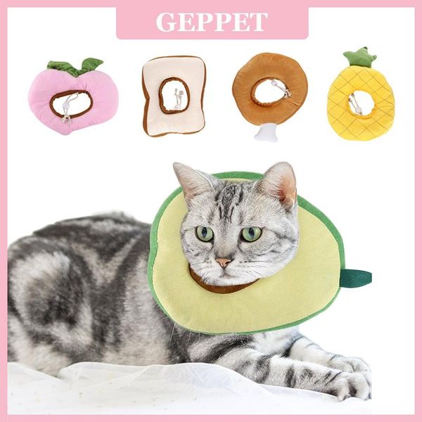 

cat collars & leads geppet pet collar posrative repair to prevent scratching and licking wound healing neck collaruniversal for cats dog