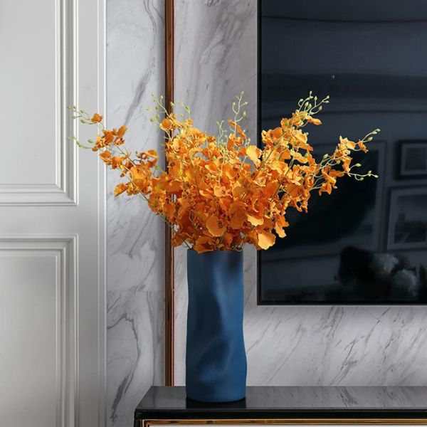 

vases modern porcelain vase art decoration ceramic minimalist decor office accessories floor desk jarrones bc50vs