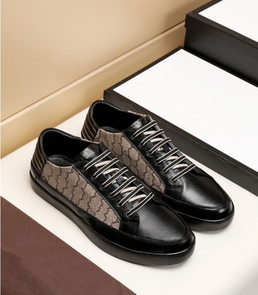 

40% discount italy designer luxury shoes quality ace embroidered men shoes high genuine leather designer sneaker hiping order, Black