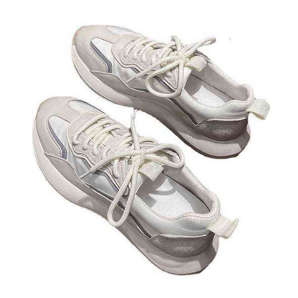 

dad's sho women's 2021 summer thin breathable autumn soft sol light sports color blocking forrt gump board