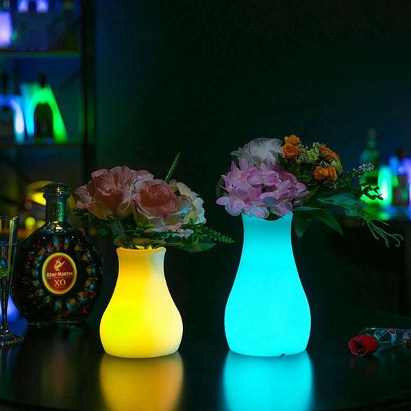

camp furniture led vase lamp bedroom bedside charge table dining room simulation dry flower creative ornaments