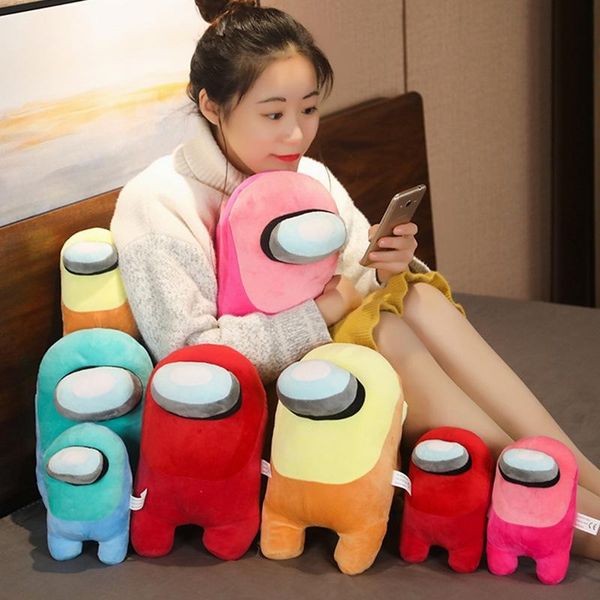 

20cm cartoon game peripheral pillow among us doll among us plush toys boys and girls christmas gifts oof3418