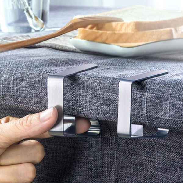 

clothing & wardrobe storage 3pcs table cloth clip stainless steel tablecloth clamps household holders adjustable retaining for