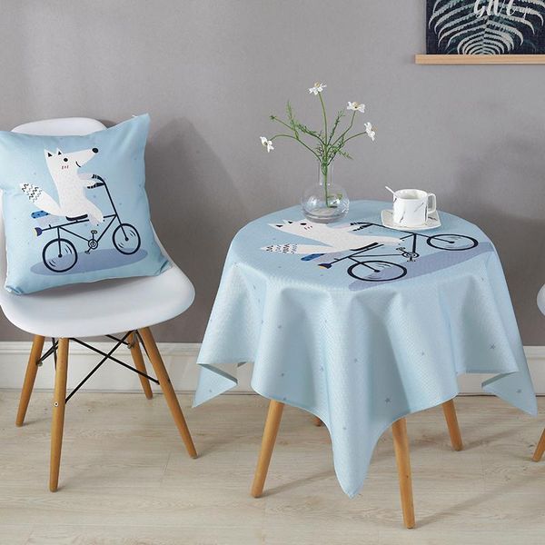 

table cloth decorative home decor tableclothflowers tropical plants pattern cotton linen waterproof tablecloths