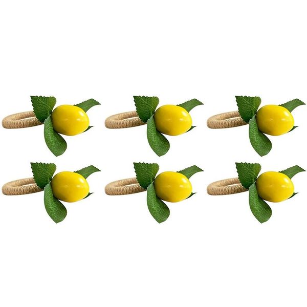 

napkin rings simulation plant ring fruit meal buckle el model room party supplies