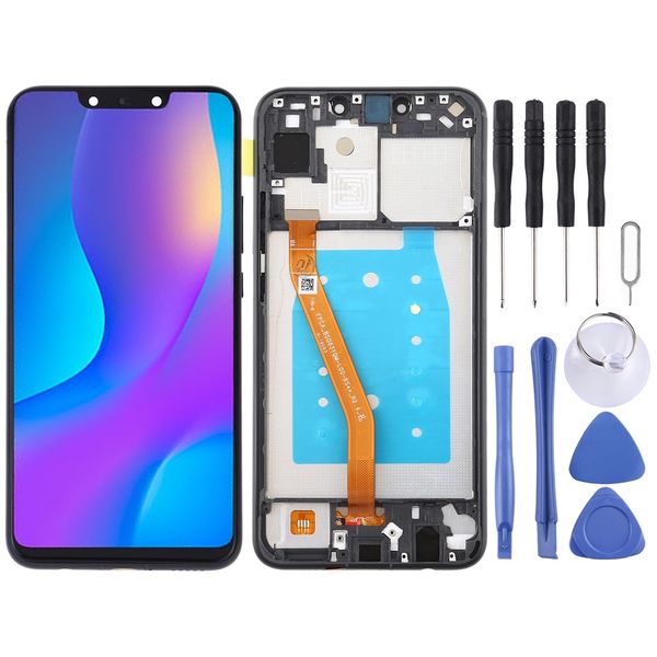 

LCD Screen and Digitizer Full Assembly with Frame for Huawei Nova 3i