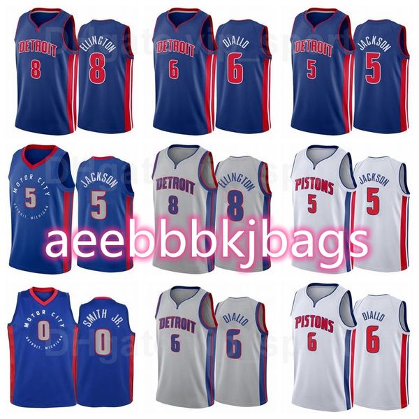 

print basketball 9 cory joseph jersey 0 dennis smith jr 8 wayne ellington 6 hamidou diallo 5 josh jackson size s to xxxl, Black;red