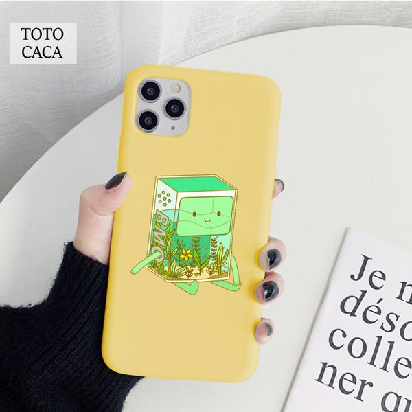 

the bmo aquarium soft phone case for iphone 11 pro max x xs xr 6s 7 8 plus cute cover fpr iphone se 2020 coque