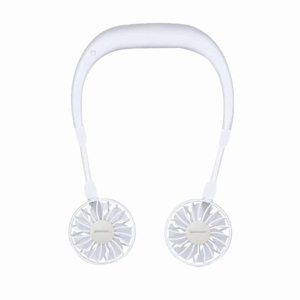 

electric fans 1200 mare usb portable fan hands-neck hanging charging mini sports 3 gears