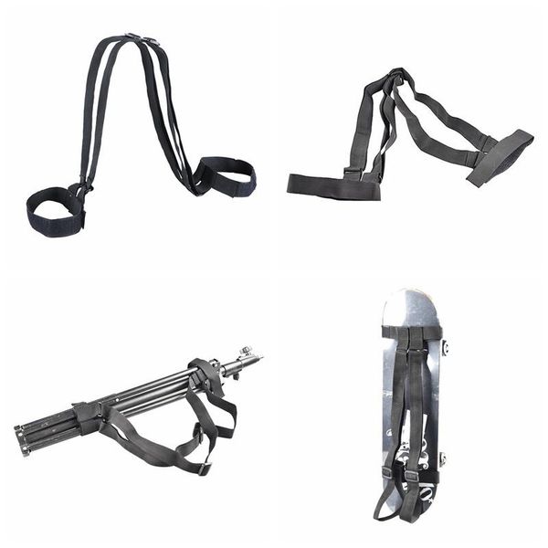 

straps durable adjustable skis longboard backpack accessories outdoor versatile shoulder-carry skateboard bag