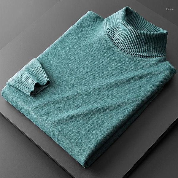 

man autumn turtleneck long sleeve sweater men casual fashion male solid slim fit bottoming knitted pullover z10 men's sweaters, White;black