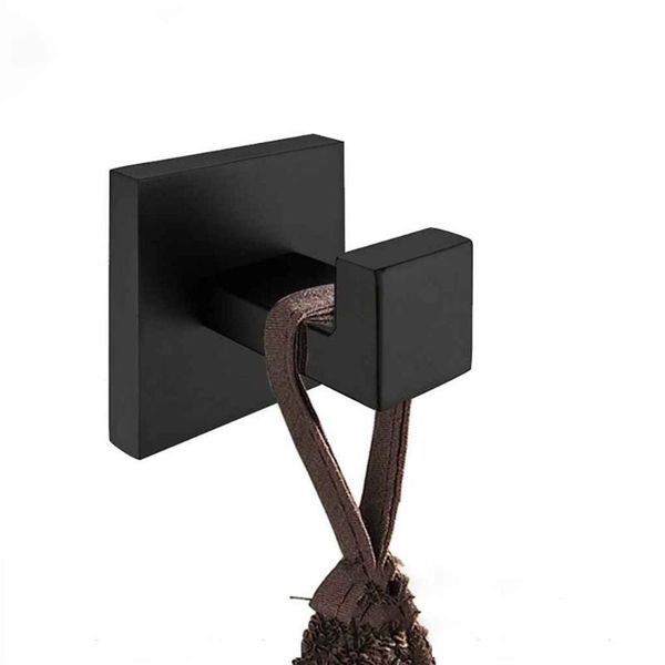 

robe hooks clothes hook square coat hanging rack cap pothhook hanger hat crook clasp stainless steel holder