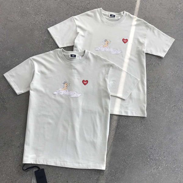

fashion brand anime myth god love t shirt short sleeve top, White