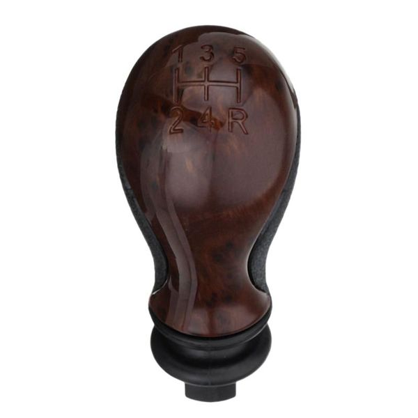 

shift knob 5 speed mt car gear peach wood styling lever shifter for handball