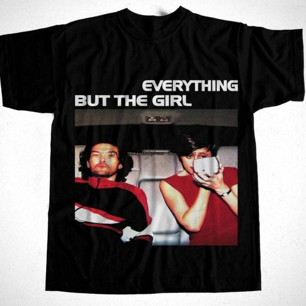 

men's t-shirts everything but the girl tshirt portishead bjork, White;black