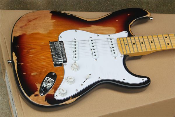 

relics sunburst model super t electric guitars