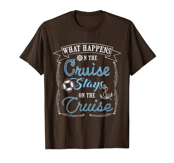 

Funny Cruise Ship Vacation Shirt - What Happens Stays T-Shirt, Mainly pictures
