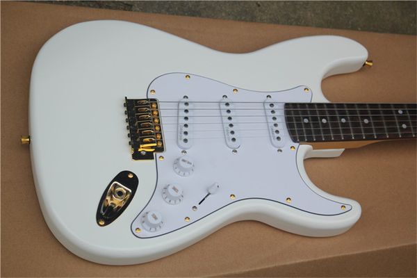 

factory store white body maple neck fretboard st 6 strings electric guitar guitarra