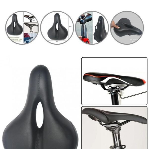 

bike saddles absorbing soft hollow sturdy cushion for mtb