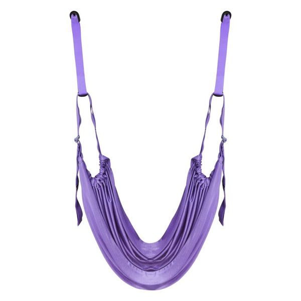 

fashion aerial yoga rope open hip stretch with inverted pull belt splits lower waist trainer resistance bands