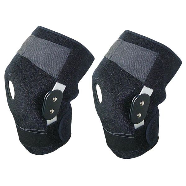 

elbow & knee pads outdoor sports support adjustable running basketball protector, Black;gray