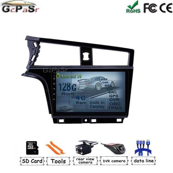 

car video 4g+128g android 10 radio stereo player gps navigation multimedia for venucia d60 2021-2021 no dvd