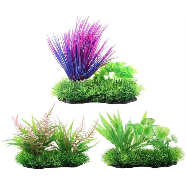 

decorations fish tank decor simulation water grass aquarium plastic for aquaridum