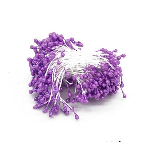 

mix purple artificial flower cherry stamen berries bundle diy christmas decoration wedding cake gift box wreaths xm qylbqk