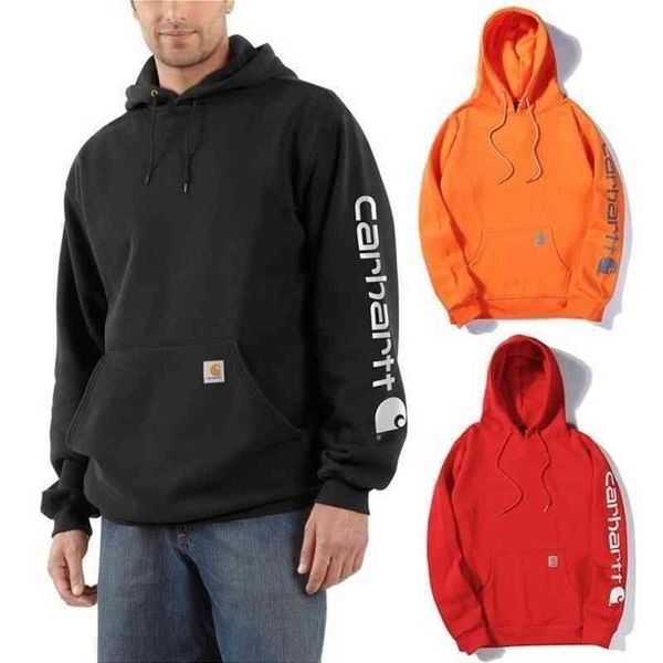 

2020 men's contrast printed hoodie multi color multi size, Black