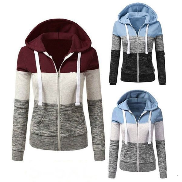 

female sweatshirt autumn hoodies long sleeve ladies pocket shredded hoodie women's sweatpants kbdo, Black