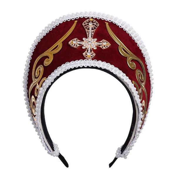 

other event & party supplies lolita handmade virgin hair crown tudor headband retro cosplay gothic court headdress
