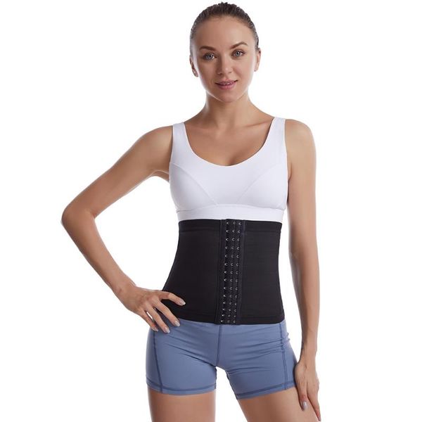

women's shapers ultralight thin sweating abdomen belt burning fat body sculpture fitness waist wire cincher breasted, Black;white