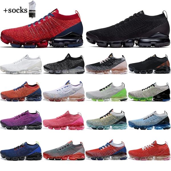 

with socks 3.0 mens running shoes triple black deep royal volt noble red orange men women ourdoor sports sneakers eur 36-45