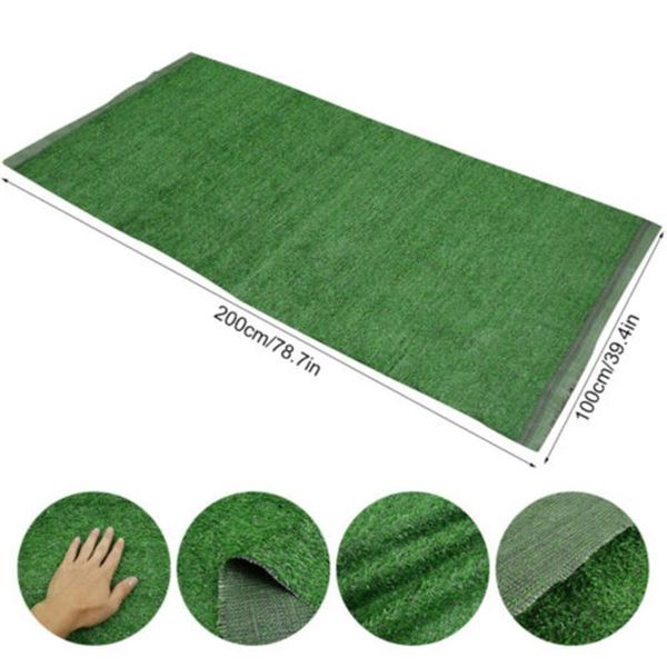 

decorative flowers & wreaths artificial grass mat thicken diy micro landscaping lawn turf green fake synthetic carpet gardening props decora