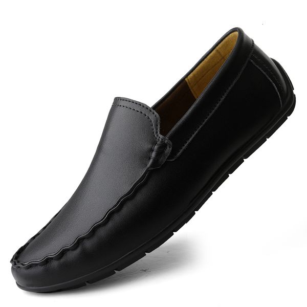

dress shoes casual summer shoes for men, genuine leather moccasins, black shoes, to drive, male shoes,% 9p8b
