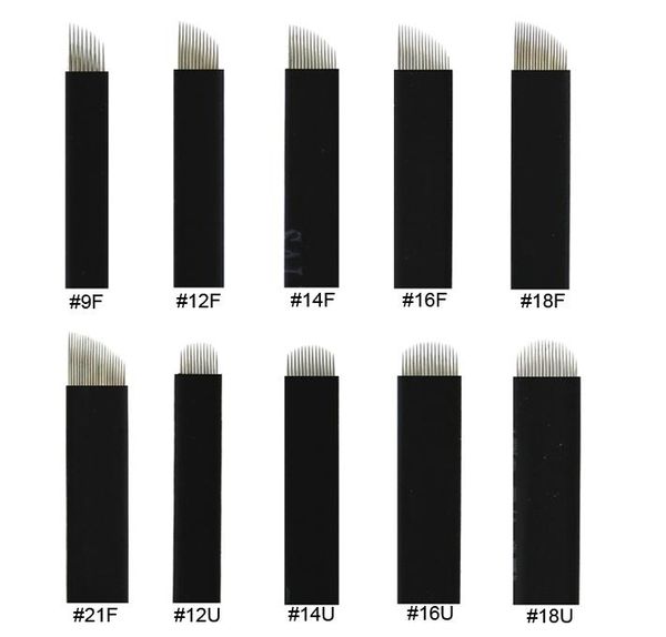 

tattoo needles extremely thin 0.18mm nano blades microblading permanent makeup eyebrow needle blade microblade 3d embroidery