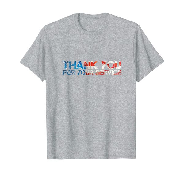 

memorial day t shirt-thank you for your service t shirt, White;black