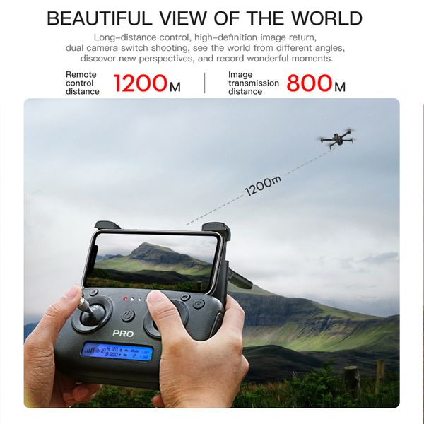 

2020 NWE SG906/SG906 Pro 2 drone 4k HD mechanical 3-Axis gimbal camera 5G wifi gps system supports TF card drones