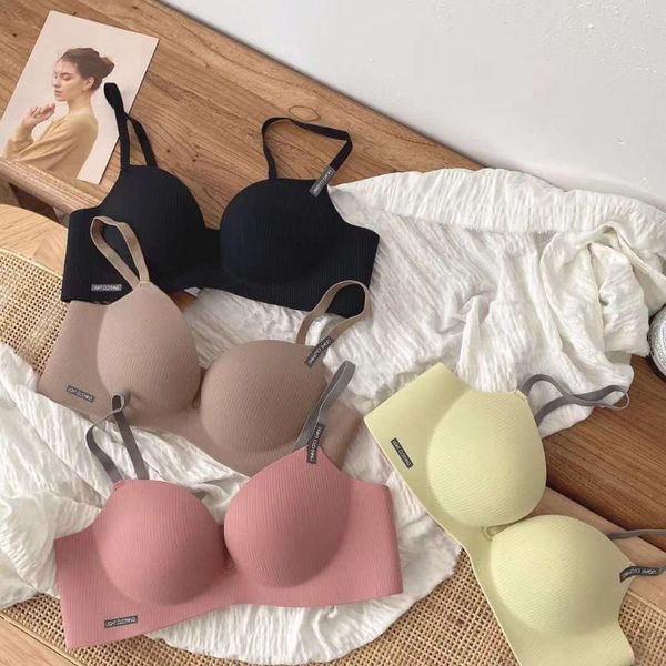 

bras women's adjustable seamless bra, Red;black