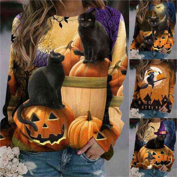 

casual dresses 2022 autumn long sleeve sweater casual printed women's top, Black;gray