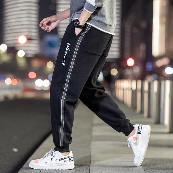 

men's pants 2021 spring autumn black green men fashions joggers casual sweatpants track men's sweat trouser j9qn